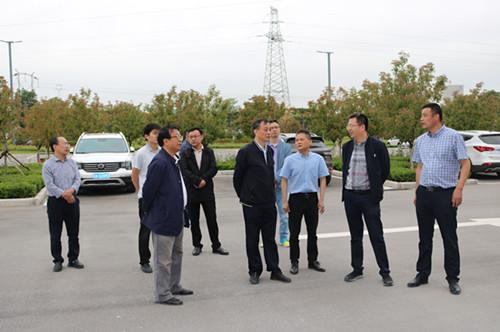 陜西省公路局副局長劉孟林蒞臨川耀PPP項目檢查指導工作