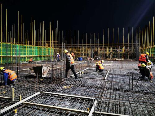 陜煤建設銅煤公司第十六項目部按下施工大干“加速鍵”，只爭朝夕奮進新目標