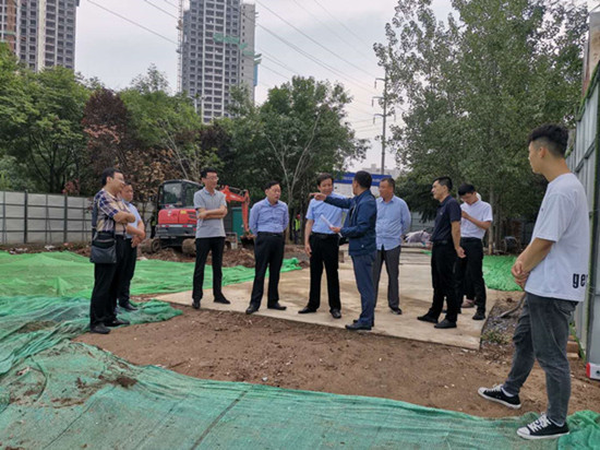 咸陽市項目促進委員會一行調研智慧泊車公司項目