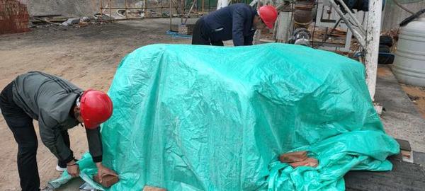 陜煤建設韓城分公司榆林項目部雨期“三招”確保安全生產