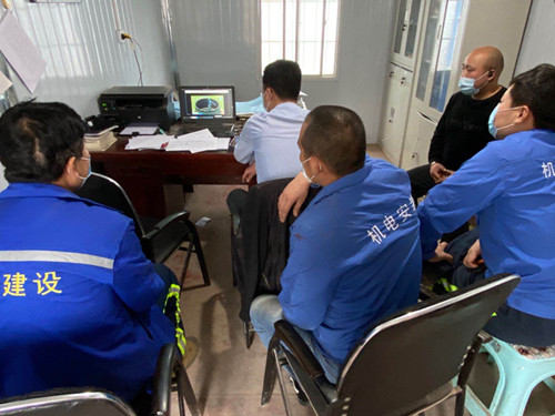 陜煤建設機電安裝公司冶坪項目部：抓實抓細現(xiàn)場安全管理