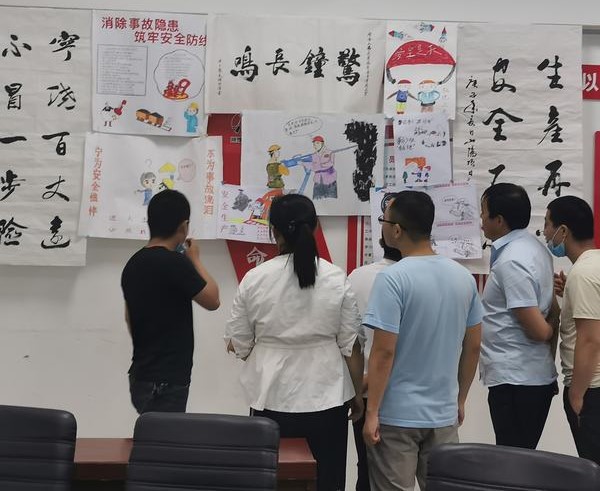 陜煤建設洗選煤運營公司澄合山陽運營項目部：安全文化作品展覽進行時