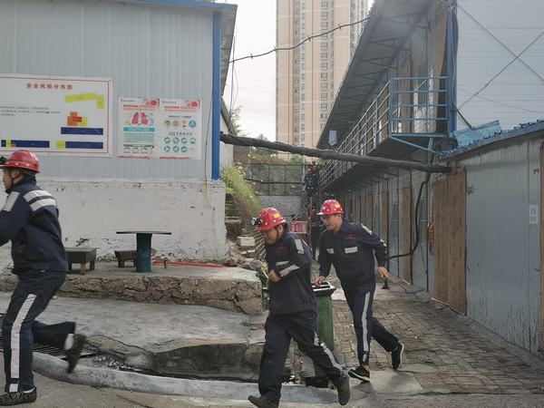 陜煤建設洗選煤運營公司檸條塔運營項目部:防洪責任重于泰山