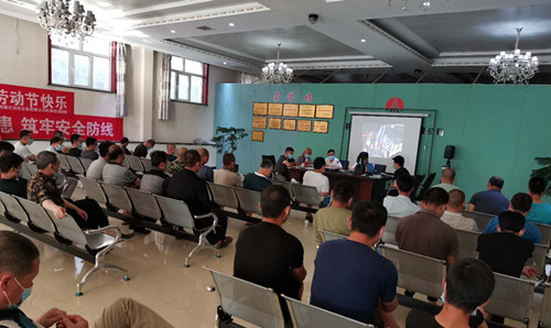 陜煤建設機電安裝公司檸條塔項目部:助力生產,安全護航