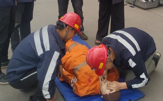 陜煤建設洗選煤運營公司應急演練活動小記