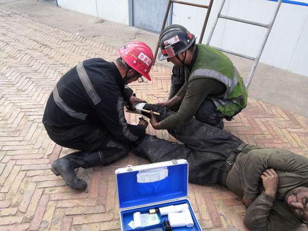 陜煤建設(shè)掘進(jìn)公司:安全演練讓安全管理有備無患