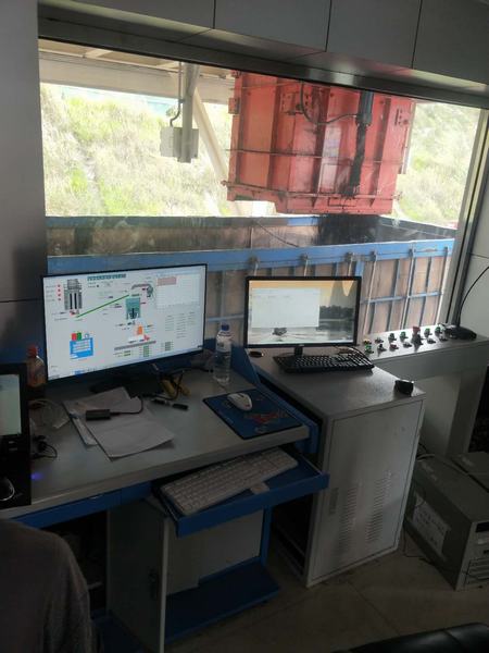 陜煤建設韓城分公司承建的首座新型智能化無人汽車裝車站正式運營