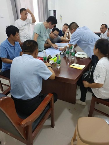 咸陽分公司承建的玉桂園住宅小區4#、5#樓順利通過分戶驗收