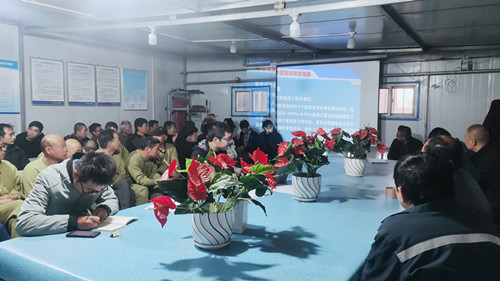 陜煤建設機電安裝公司小保當項目部多舉措抓實安全管理