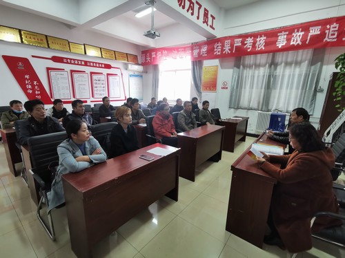 陜煤建設洗選煤運營公司澄合山陽項目部持續發力助推“百日安全”