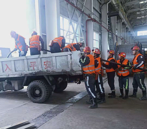 陜煤建設機電安裝公司承建紅柳林北二盤區綜采面主供電系統安裝完工