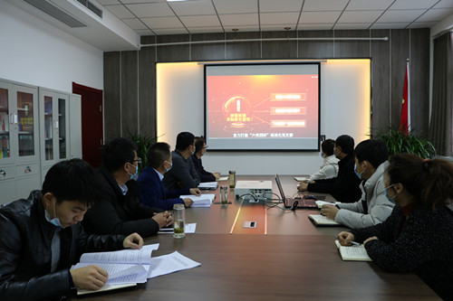 陜煤建設(shè)川耀公司傳達學習陜煤集團黨支部標準化建設(shè)現(xiàn)場推進會精神