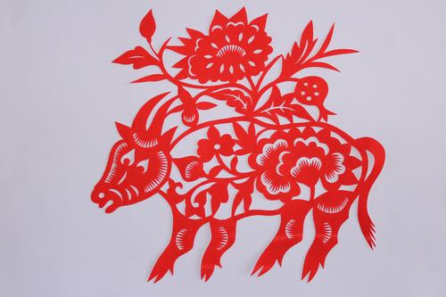 陜煤建設銅煤公司職工剪紙——十二生肖迎新年