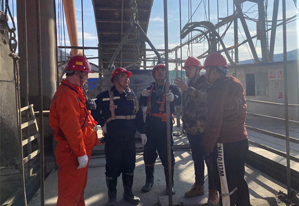 陜煤建設礦建三公司安全監管說干就干