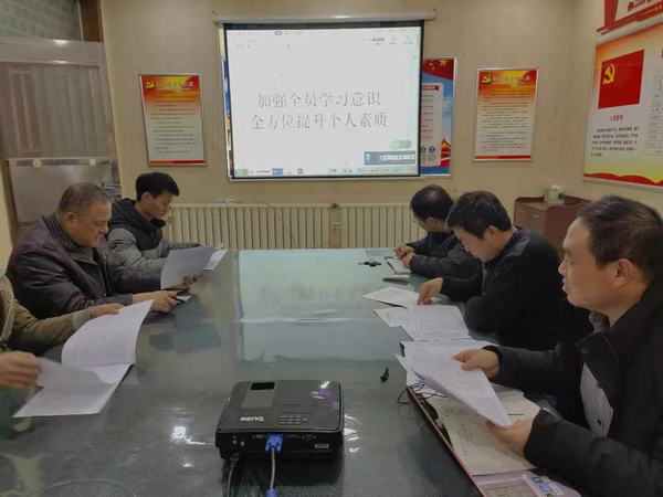 陜煤建設韓城分公司土建四項目部創建“學習型”項目部碩果累累