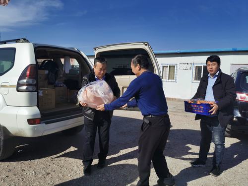 陜煤建設掘進公司:節前慰問暖人心 一言一行總關情