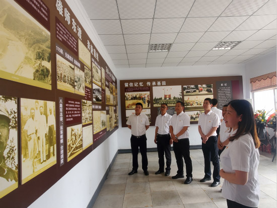 陜煤建設漢中分公司走進八路軍東渡黃河出師抗日紀念館學習黨史教育