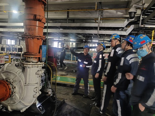 陜煤建設洗選煤運營公司紅柳林洗煤廠項目部：嚴抓細管隱患排查 穩步推進安全生產