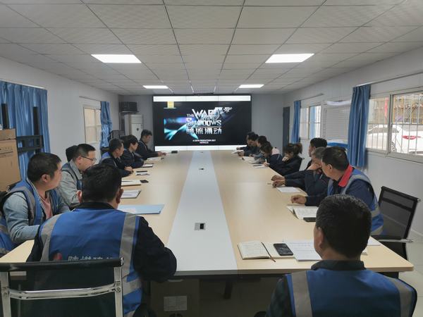 陜煤建設韓城分公司土建二項目部開展“4·15全民國家安全教育日”宣傳教育活動