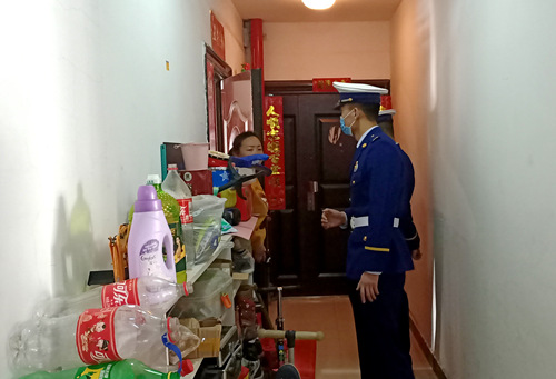 陜煤建設公司:莫讓雜物堵塞了生命通道