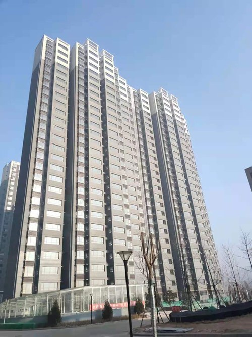 陜煤建設公司神南華府26#號樓順利交房