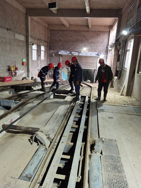 陜煤建設礦建二公司持續開展生產運輸安全專項檢查