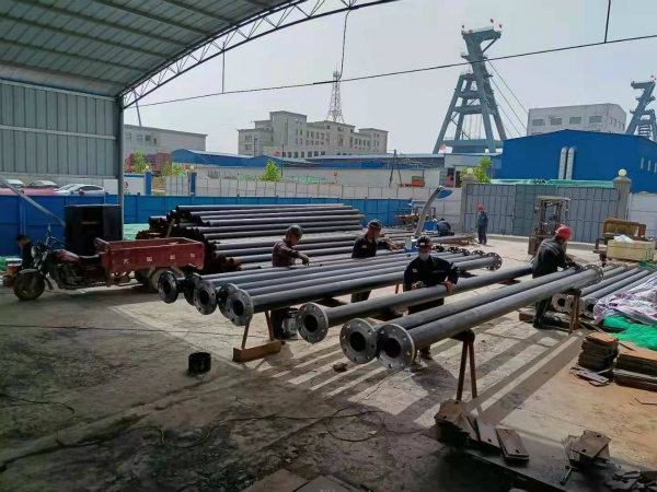 陜煤建設漢中分公司第五項目部全力打好西卓煤礦南翼總回風管道安裝攻堅戰