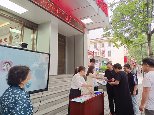 陜煤建設機電安裝公司安全生產宣傳咨詢在行動