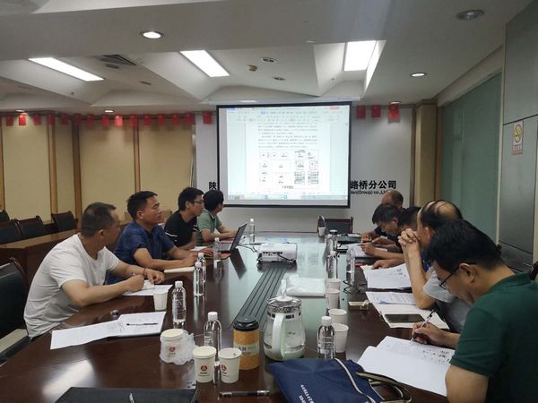 陜煤建設天工公司安裝三部兩項滑模安全施工方案順利通過專家論證