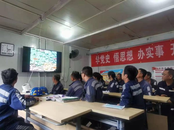 陜煤建設洗選煤運營公司紅柳林洗煤廠項目部：拉響預警雷達 開啟安全模式