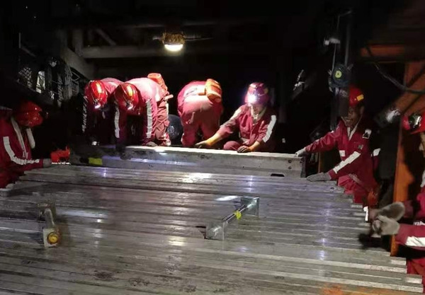 陜煤建設機電安裝公司：咬定工期不放松，施工大干爭先鋒