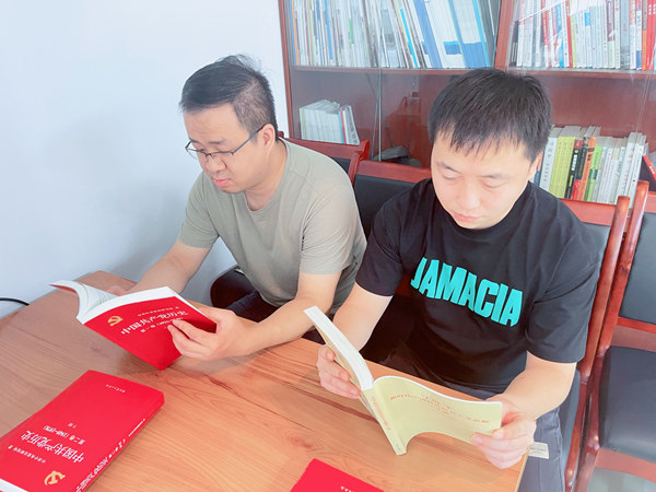 建設集團大秦置業公司:紅色陣地打造黨史學習教育新學法