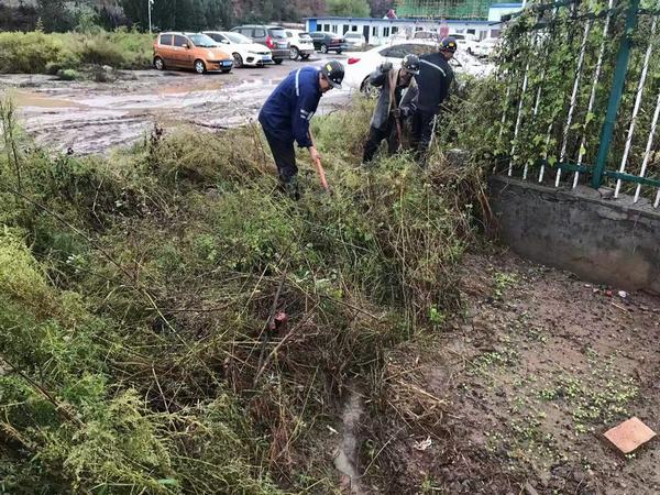 陜煤建設礦建二公司韓城兩項目部挑戰險情24小時