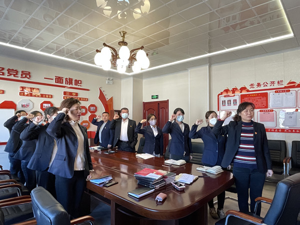 陜煤建設機電安裝公司：不忘政治生日  永葆黨員初心