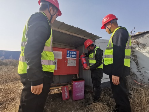 陜煤建設路橋分公司渭南項目部吹響年終歲末安全生產“集結號”