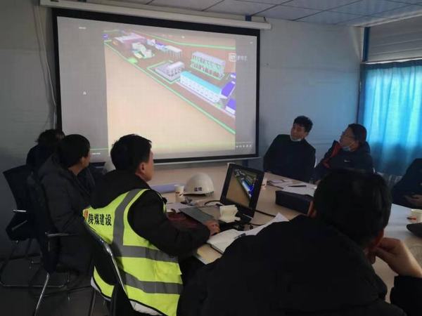 陜煤建設(shè)銅煤公司第六項(xiàng)目部以BIM技術(shù)服務(wù)項(xiàng)目管理鑄精品