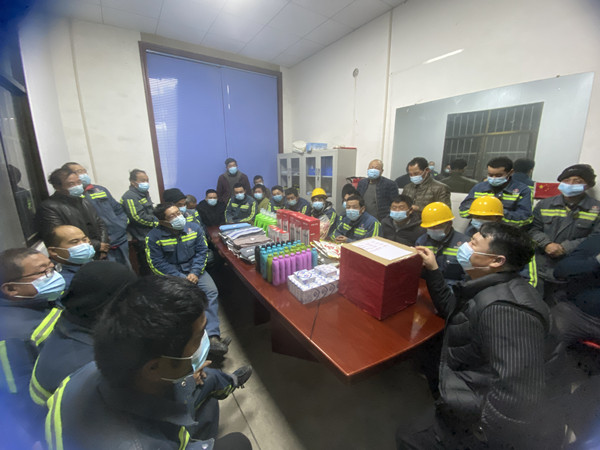 陜煤建設機電安裝公司:這個寒冬很溫暖