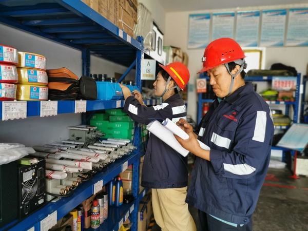 陜煤建設(shè)洗選煤運營公司澄合山陽運營項目部：物資儲備把緊關(guān)，安全生產(chǎn)有保障