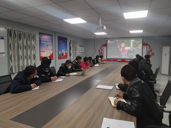 陜煤建設礦建二公司組織開展廉政教育周活動