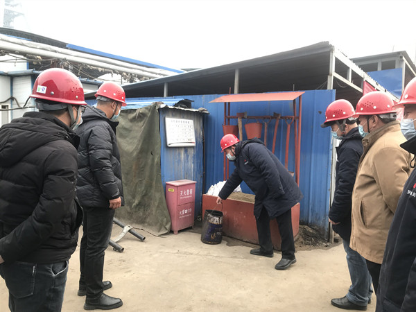 陜煤建設澄合分公司各項目單位收假收心忙復工