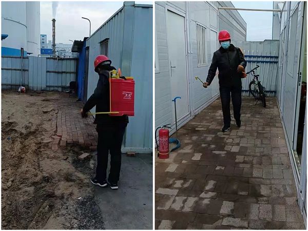 陜煤建設(shè)天工公司土建二部:疫情防控不松懈,安全生產(chǎn)不打烊