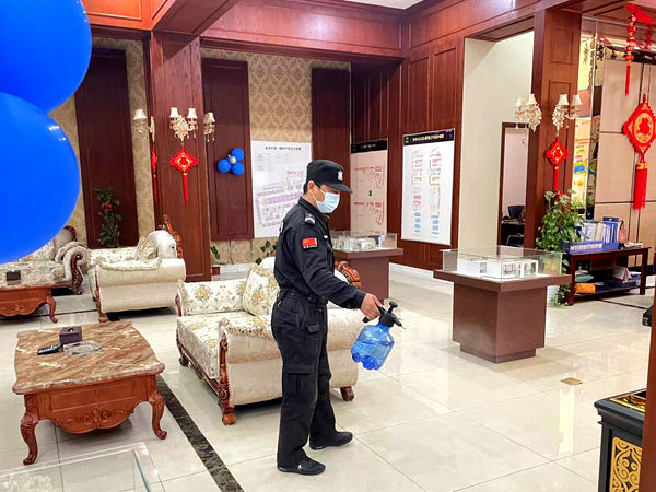 建設集團大秦置業公司：嚴把防疫“第一線”，常態化管控不放松