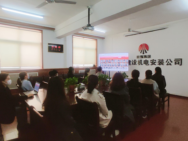 陜煤建設機電安裝公司：清明寄哀思 網上祭英烈