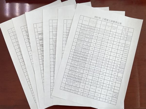 陜煤建設天工公司竣工結算工作成效顯著