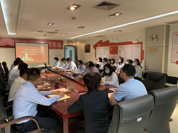 陜煤建設礦建二公司機關黨支部組織開展主題黨日活動