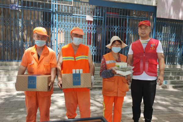 陜煤建設銅煤公司：開展“送一份關懷，道一聲辛苦”環衛工慰問活動