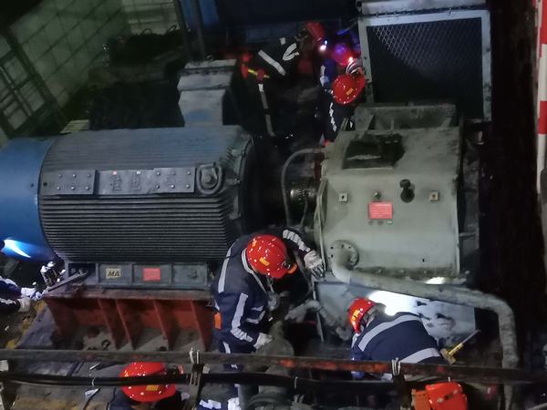 陜煤建設韓城分公司項目建設“加速度”啃下張家峁礦業超長時段大檢修項目“硬骨頭”