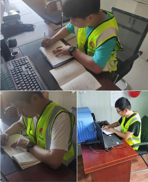 陜煤建設咸陽分公司第六項目部：強化日常學習、提高崗位技能