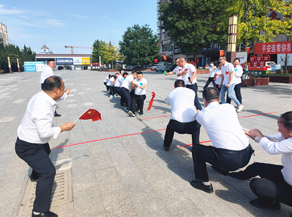 陜煤建設礦建三公司開展“喜迎二十大 奮進新征程”職工趣味運動會