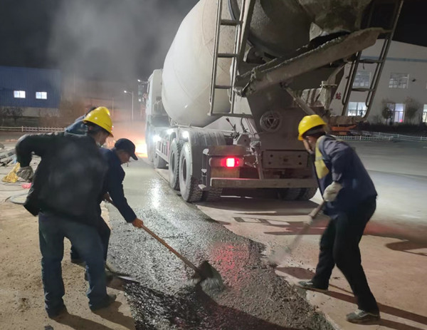 陜煤建設機電安裝公司:快馬加鞭促施工